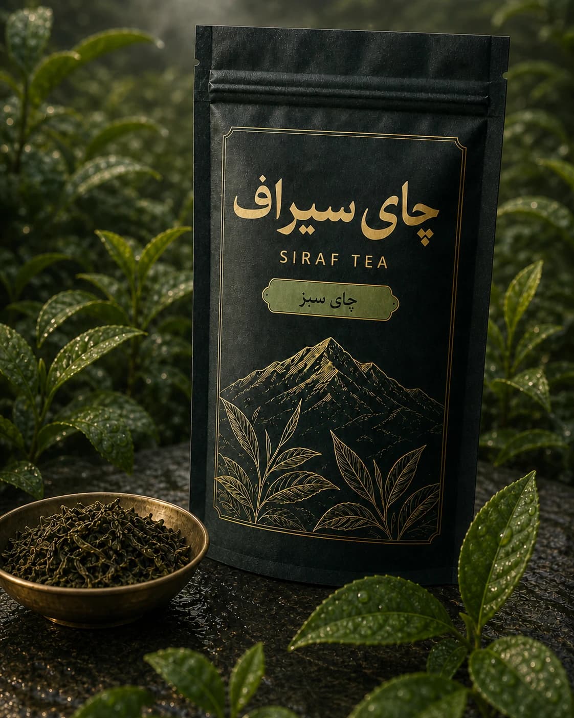 چای سبز سیراف