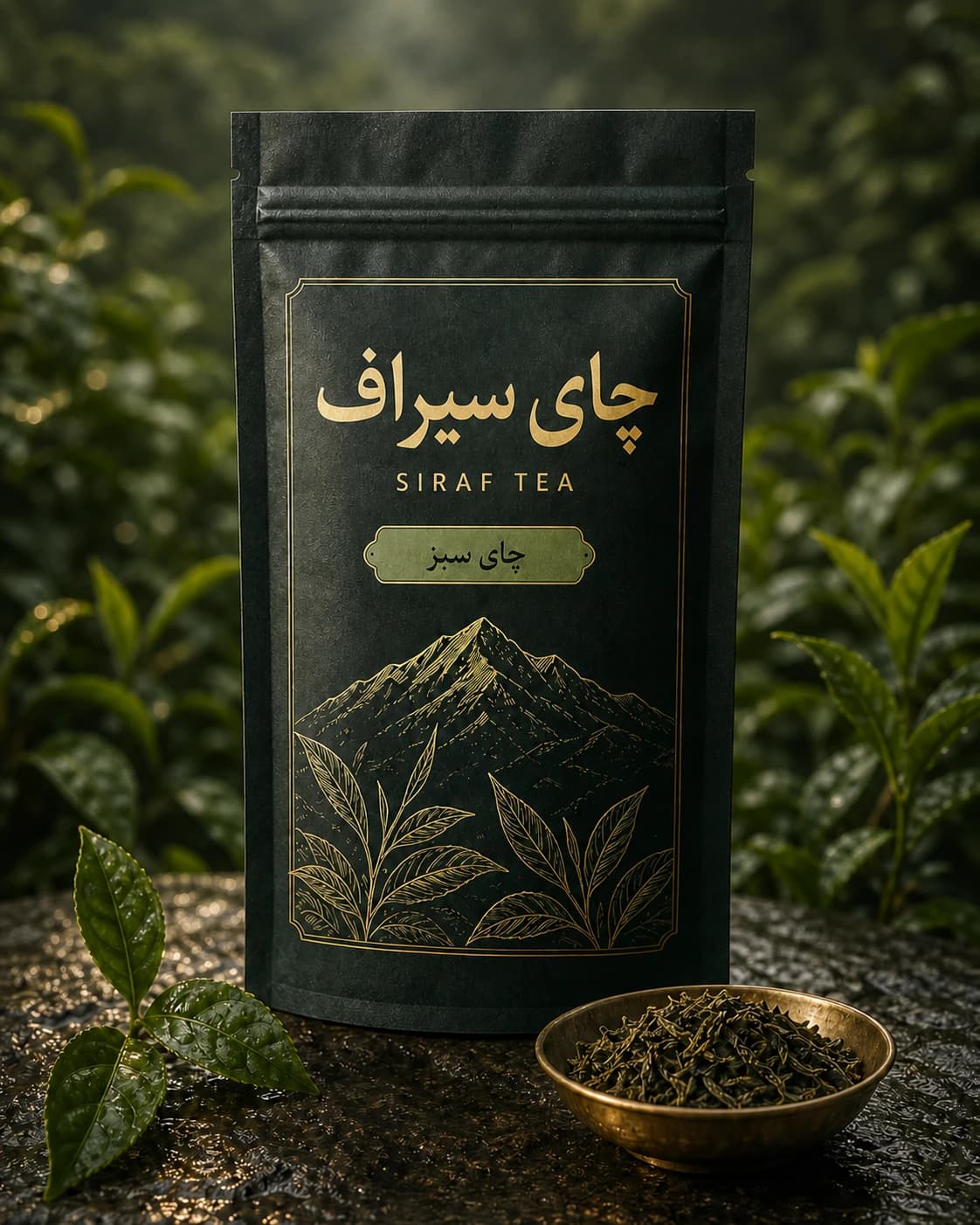 چای سبز سیراف